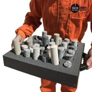 Core tray, plug tray, core conservation